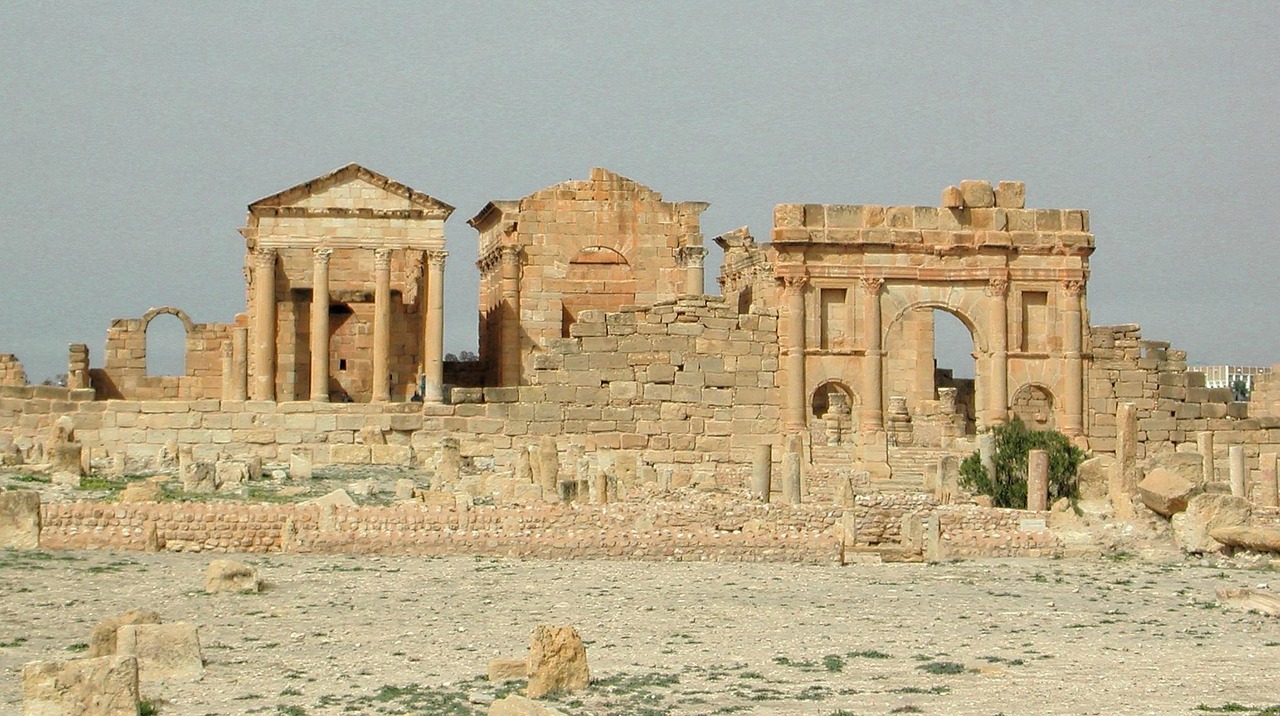 Ancient roman ruins
