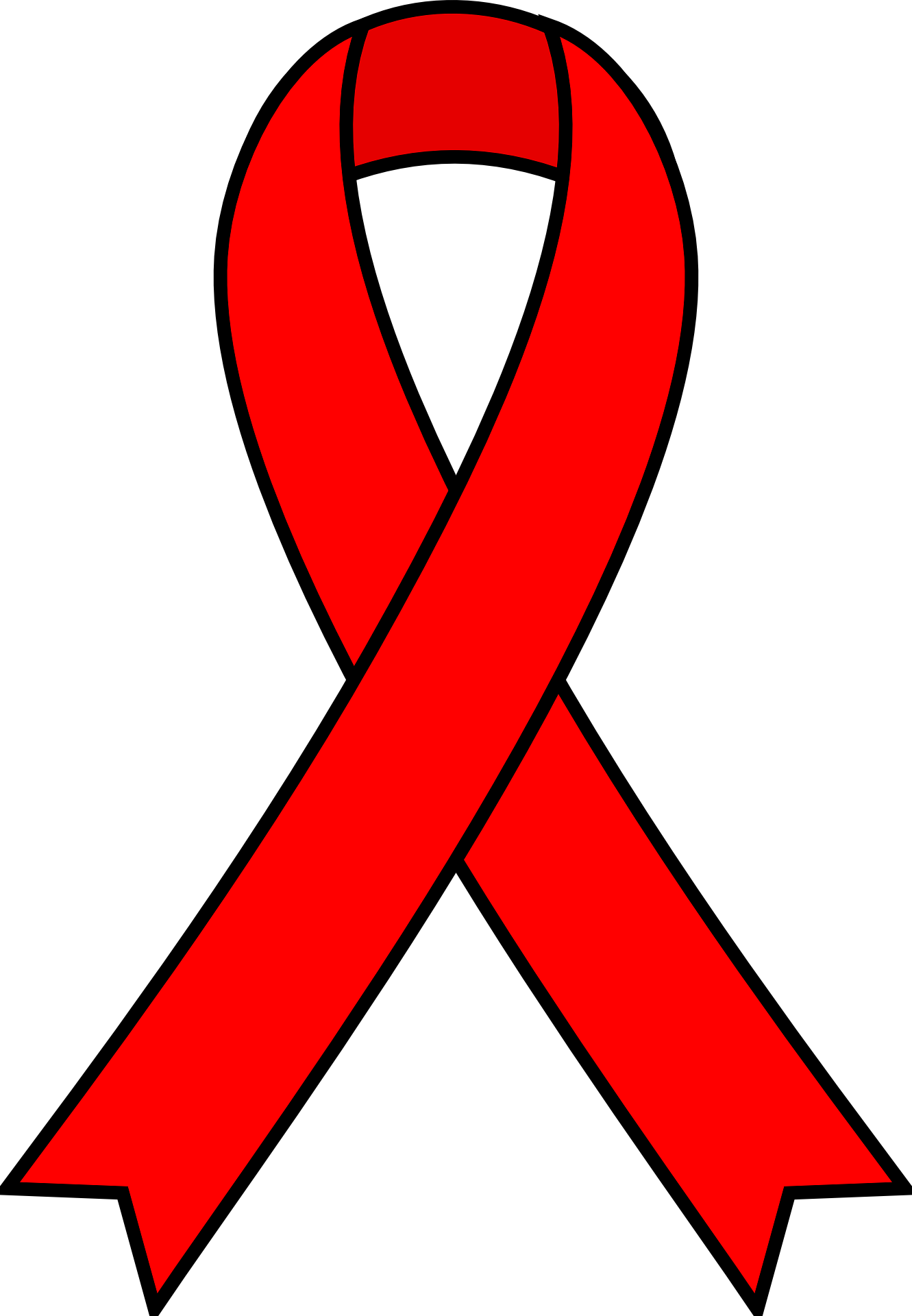 red aids awareness ribbon