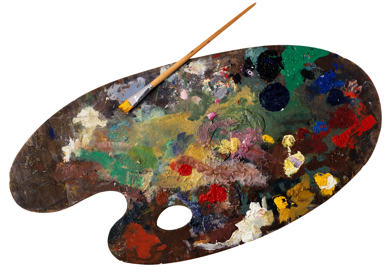 946 Painting could be risky paint palette